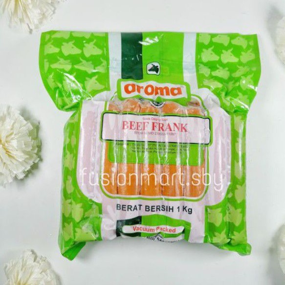 

Beef Frank Sausages Aroma Frozen Food 1kg