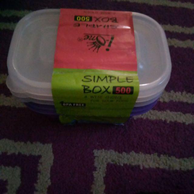 3 Pcs Set Box Serbaguna I-one Simple Box 500