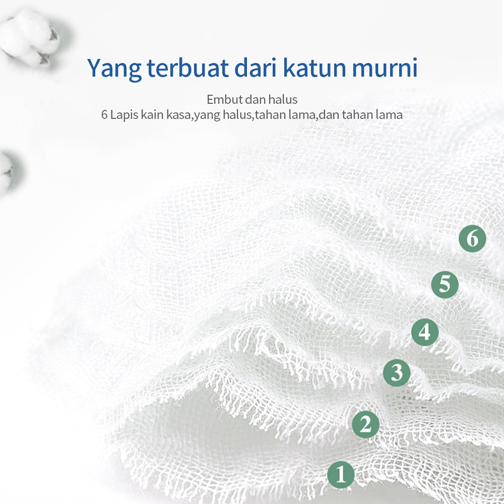 Halobaby Handuk Bayi Handuk Bayi Lembut Handuk Kecil Bahan Katun