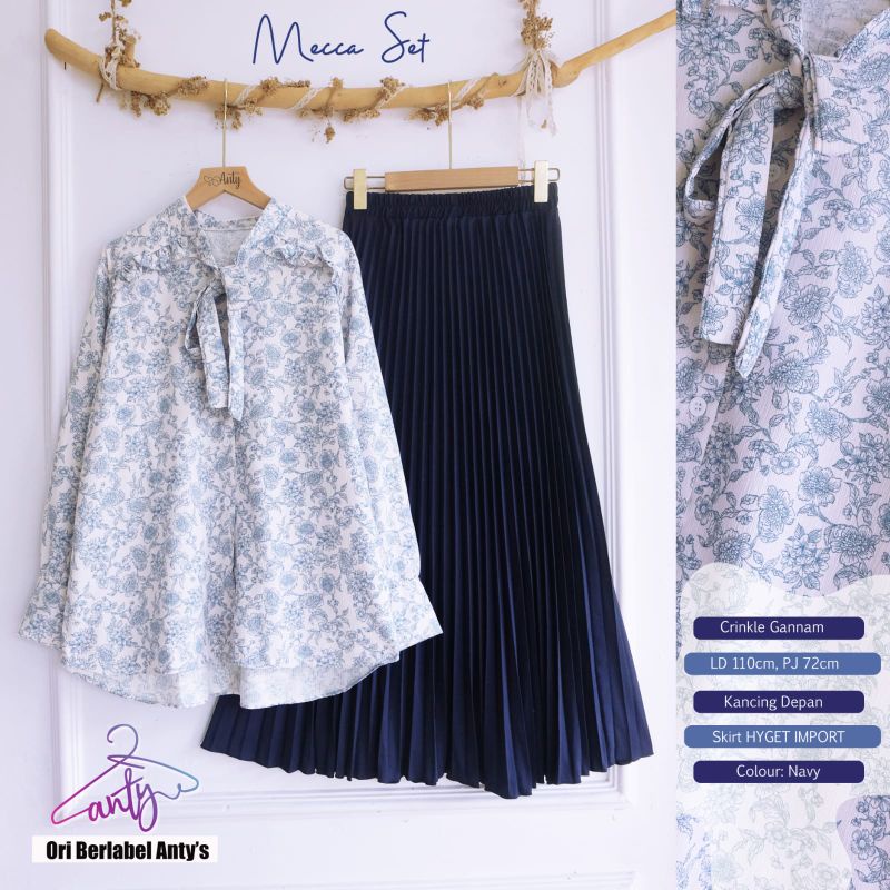 MECCA SET SETELAN ROK BY ANTY @alv