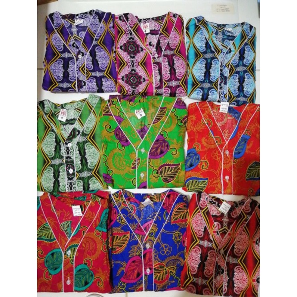 SIZE 9 piyama batik anak bagan siapi api baju tidur