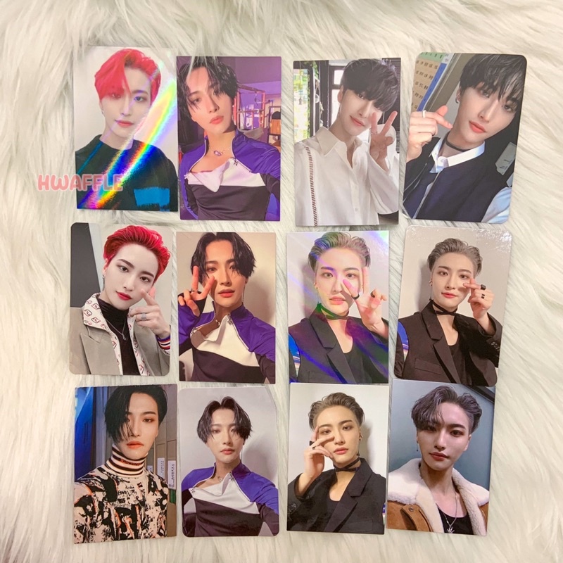 Ateez Seonghwa photocard pc album POB Benefit Makestar Ktown Synnara Fever Diary San Wooyoung Mingi 