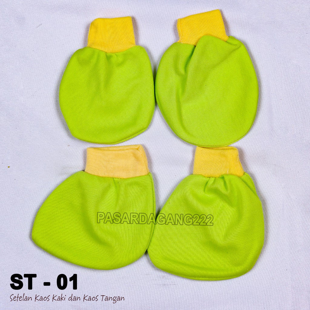 Sarung Tangan dan kaki bayi set