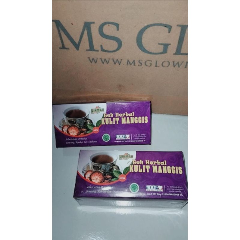 

TEH CELUP KULIT MANGGIS