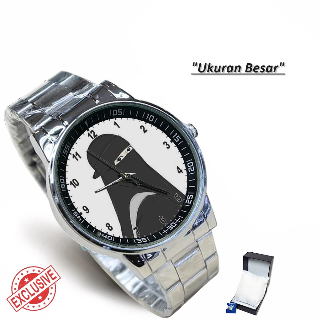 Jam Tangan Rantai Couple HIJAB MOTIF - 4 (Nice)