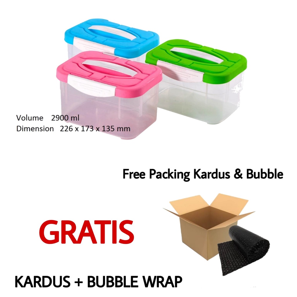 Mini Container Glory Box Kotak Serbaguna/ Tempat Souvenir / Box Kecil / Lunchbox Tempat Bekal Plasti