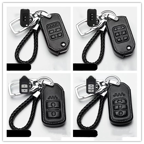 Sarung Remote Kunci Mobil Keyless Untuk Honda Hrv Brv Jazz Crv 2014-2021