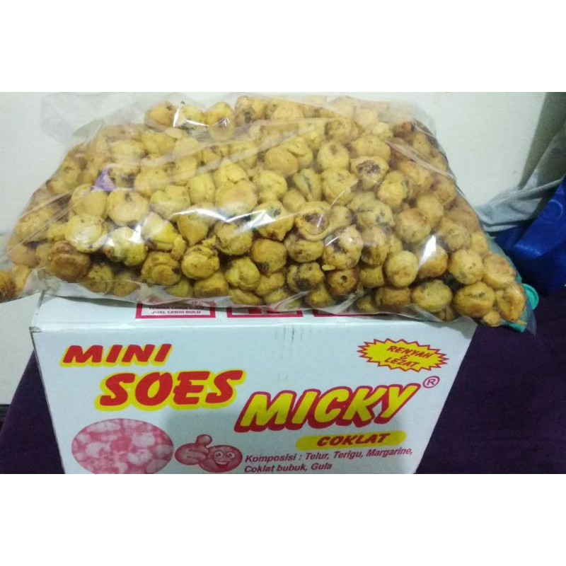 

soes coklat kiloan 250gr