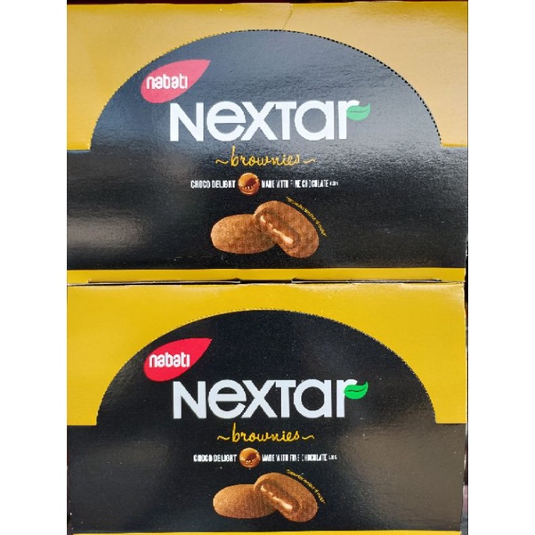 

NEXTAR CHOCO BROWNIES COKLAT 1 BOX ISI 10 PCS