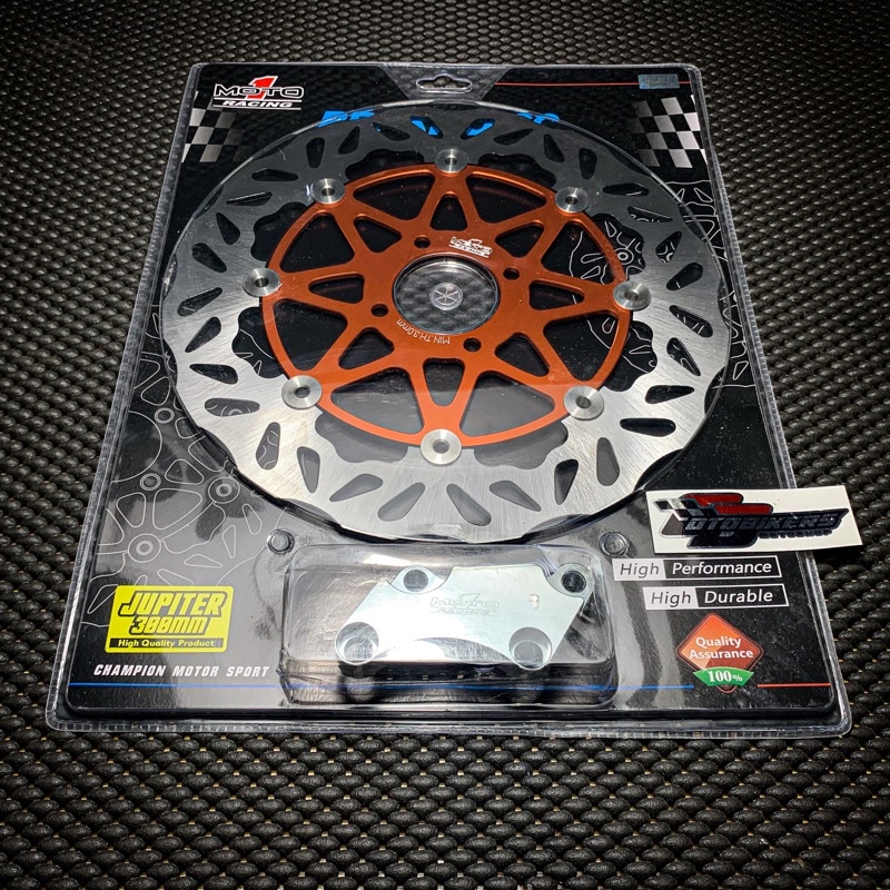 Piringan Cakram 300 mm PSM Jupiter z MX 135 Z1 Vega R ZR New fizr rx MX King 150 floating disc 300mm titanium model moto1 pro1 tdr-Moto1 Orange