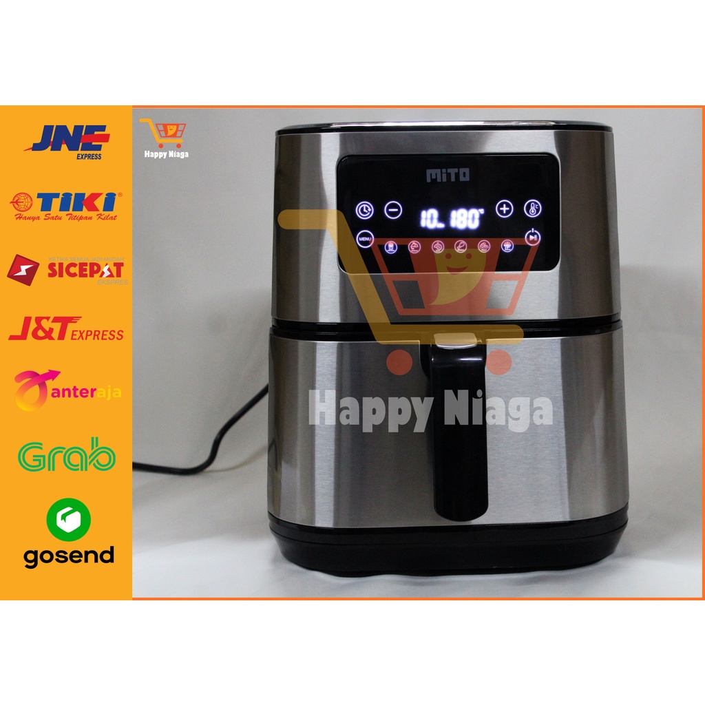 DIGITAL AIR FRYIER MITO GRANDE 6 LITER