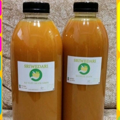 

(BISA COD) Jamu kunyit asem 1 liter/kunyit sirih/beras kencur - Kunyit Sirih