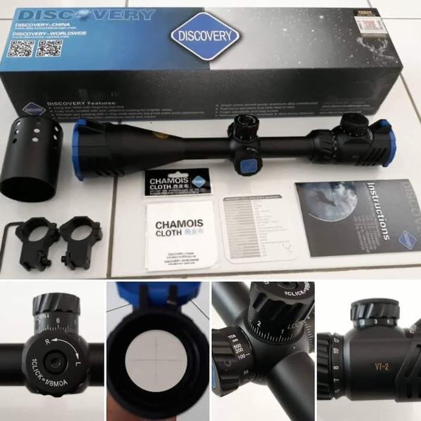 TELESKOP DISCOVERY vt2 6-24X44 SFIR ORIGINAL TERBARU 2020 BISA COD