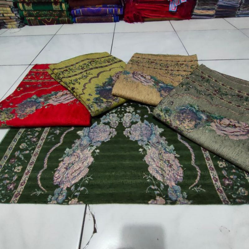 sajadah refah uk 70x110 plus sablon hajatan souvenir tahlilan