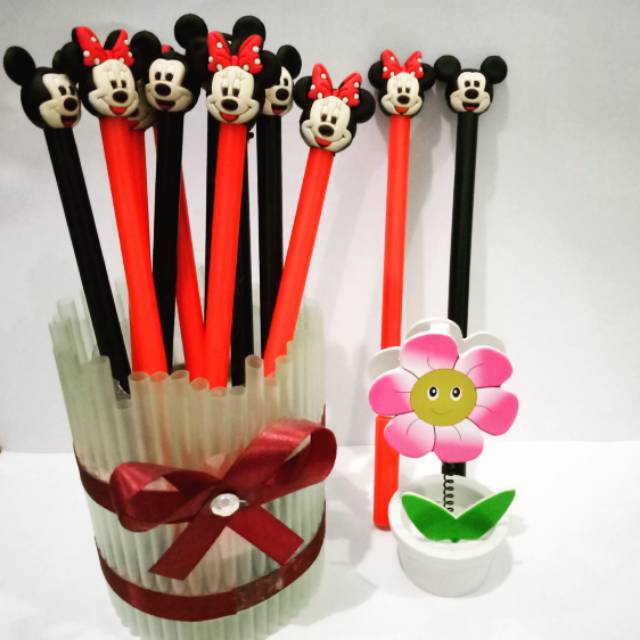 

Pen Gel Mickey-Minnie