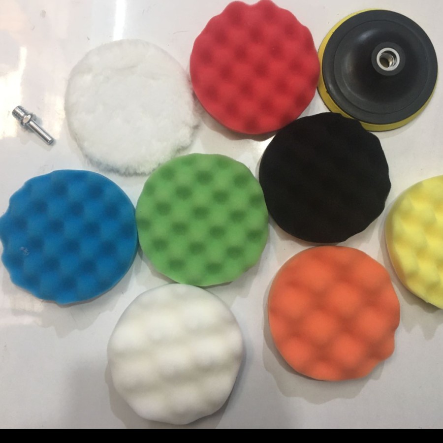 POLISHING POLES Set 10 Pcs 5 Inch BUSA Mobil Motor Pad