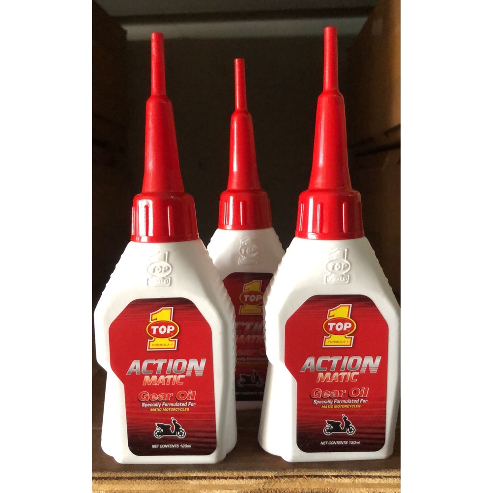 OLI GARDAN TOP 1 ACTION MATIC GEAR OIL 120 ML ASLI TOP 1