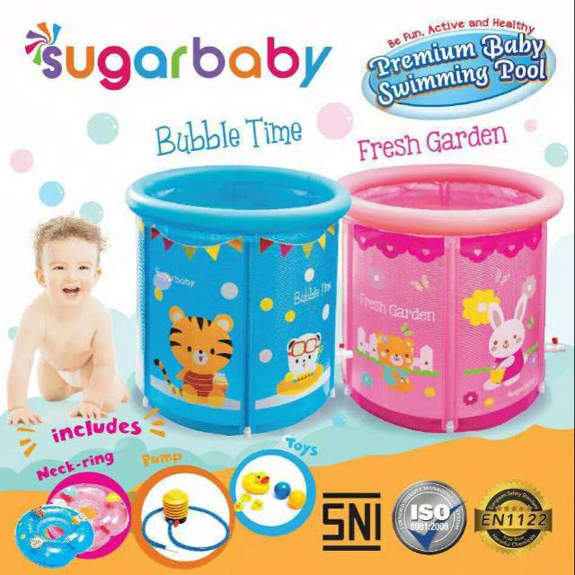 Sugar Baby Premium Baby Swimming Pool | Kolam renang bayi | Baby spa | Kolam bayi