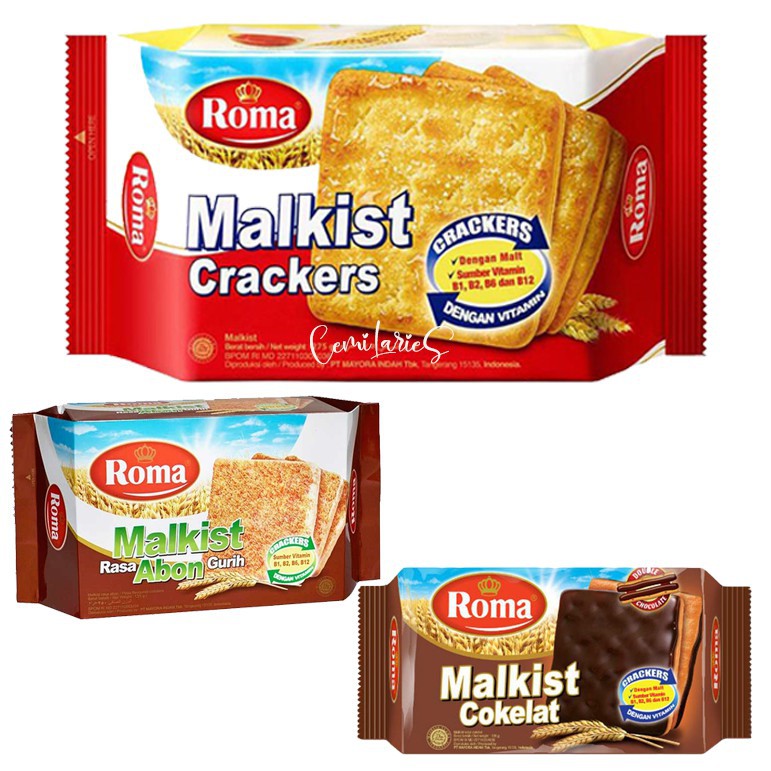 

Roma Malkist Crackers all variant