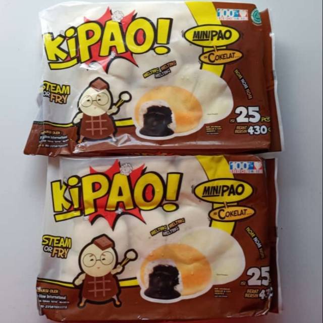 

Kipao minipao coklat isi 25 pcs