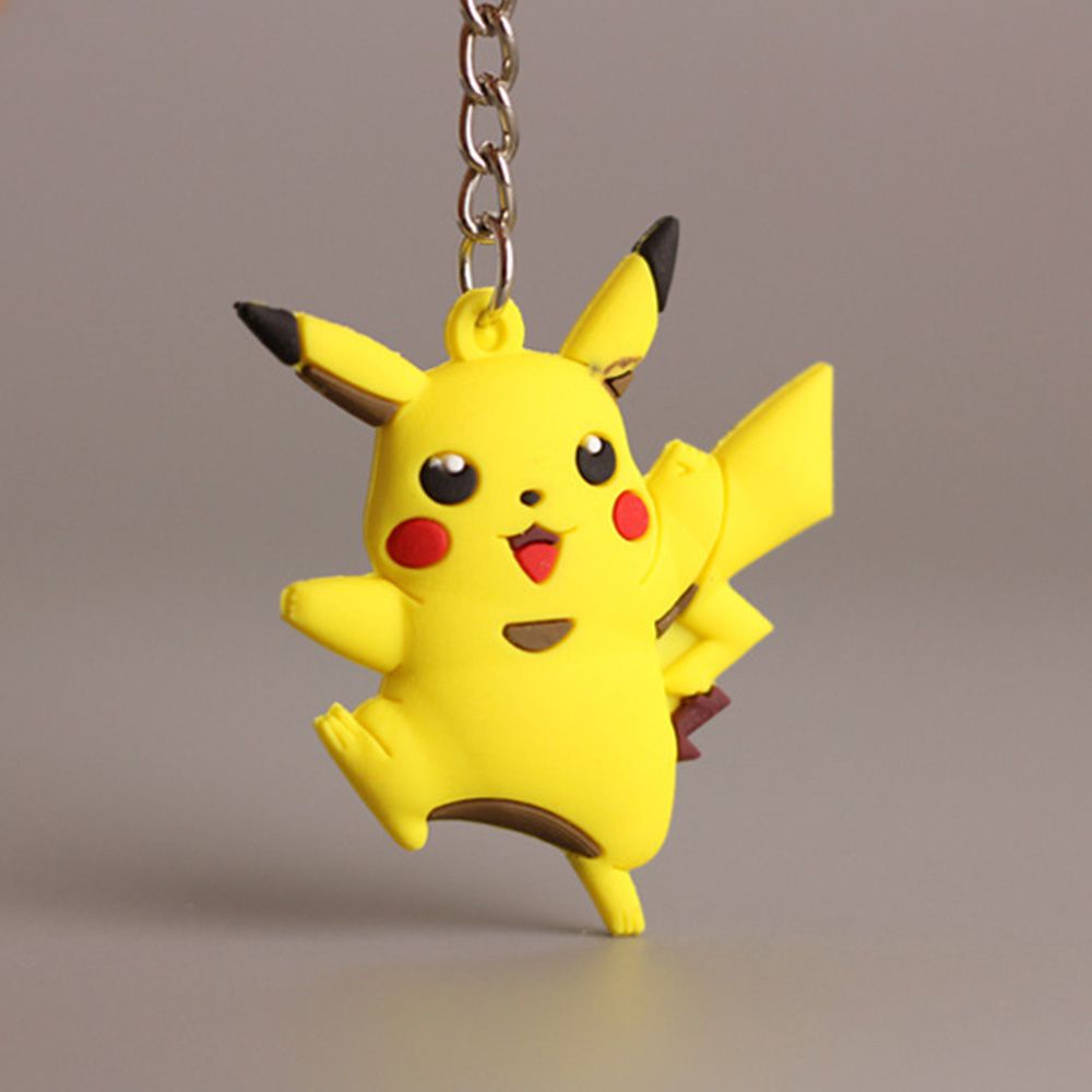 Gantungan Kunci Bentuk Pikachu 3d