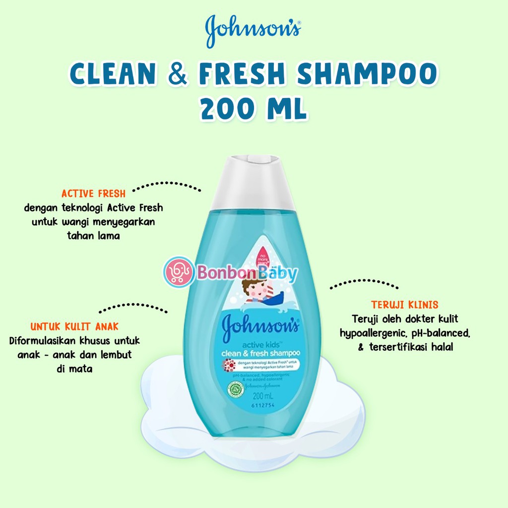 Johnson's Baby Shampoo 200ml