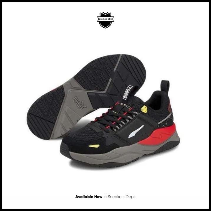 Sepatu Sneakers Pria Puma X-Ray 2 Ramble Black High Risk Original