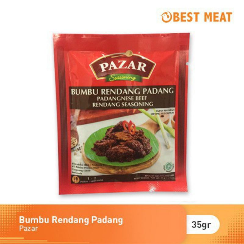 

Pazar Bumbu Rendang Padang Sachet 35 gr