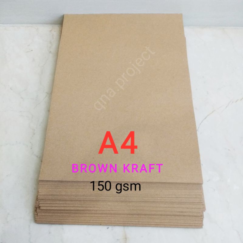 

KERTAS KRAFT 150 gsm | KERTAS SAMSON 150 gsm | KERTAS COKLAT | BROWN CRAFT | KERTAS SAMSON | KERTAS | COKLAT | 150 GSM | SAMSON