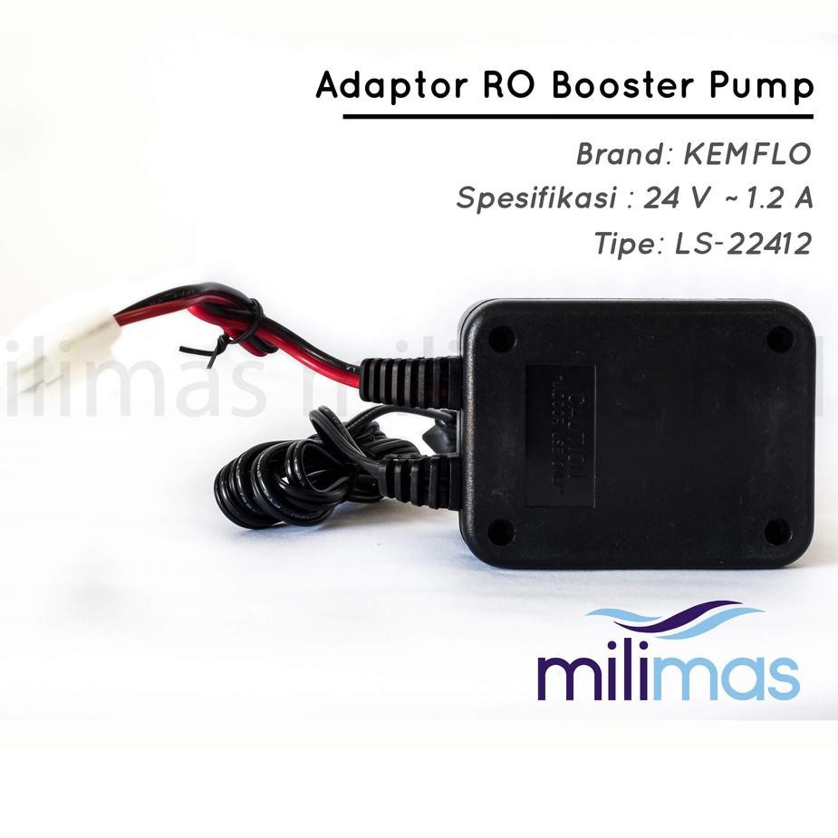 KEMFLO - Adaptor RO Booster Pump 24 Volt - 1.2 Ampere ,,,