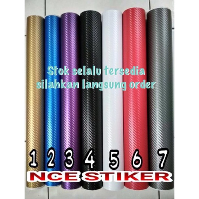 Harga Permeter Lebar 45cm Stiker Karbon Carbon Sticker 3d Shopee Indonesia