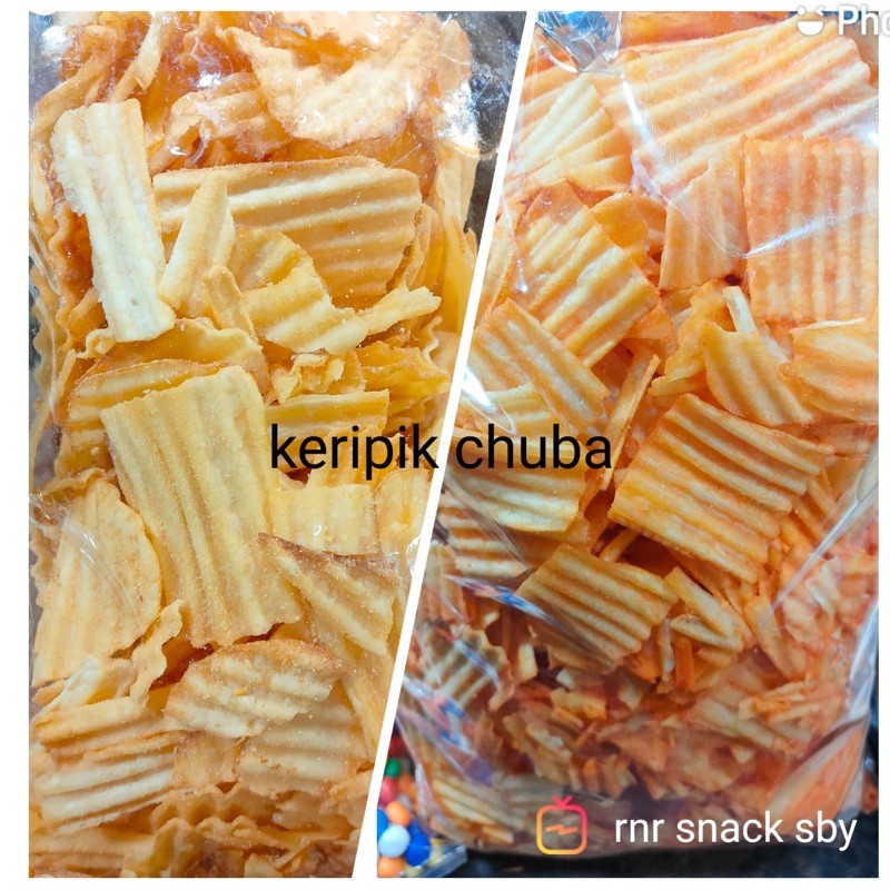 

[250gr]Keripik chuba/singkong bakar balado/keju