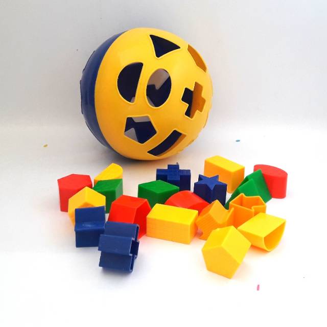 [IM3007] Mainan Anak Edukasi Bola Pintar - Mainan Edukatif Mengenal Bentuk / Puzzle Ball Shape