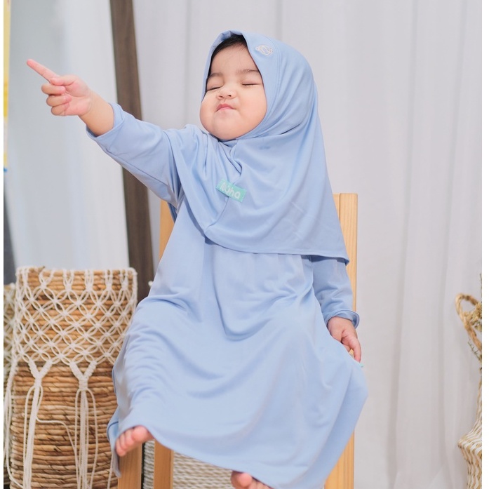 HONEYBLOSSOM gamis anak bayi lucu / gamis bayi perempuan polos nuha