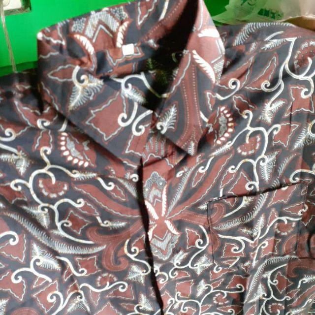 Kemeja Batik Pria Ppbtk07 Modern Lengan Panjang Casual Modis Trendy Masa Kini M L Xl Asli Pekalongan