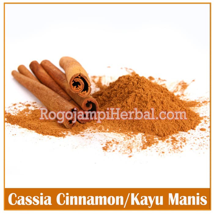 

JAMU / OBAT 100G KAYU MANIS BUBUK / KENINGAR / CASSIA CINNAMON POWDER SEHAT & AMAN