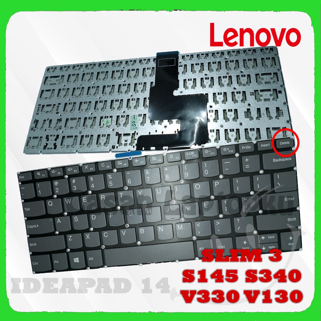 Keyboard Laptop Lenovo Ideapad Slim 3 S145 S340 V330 V130