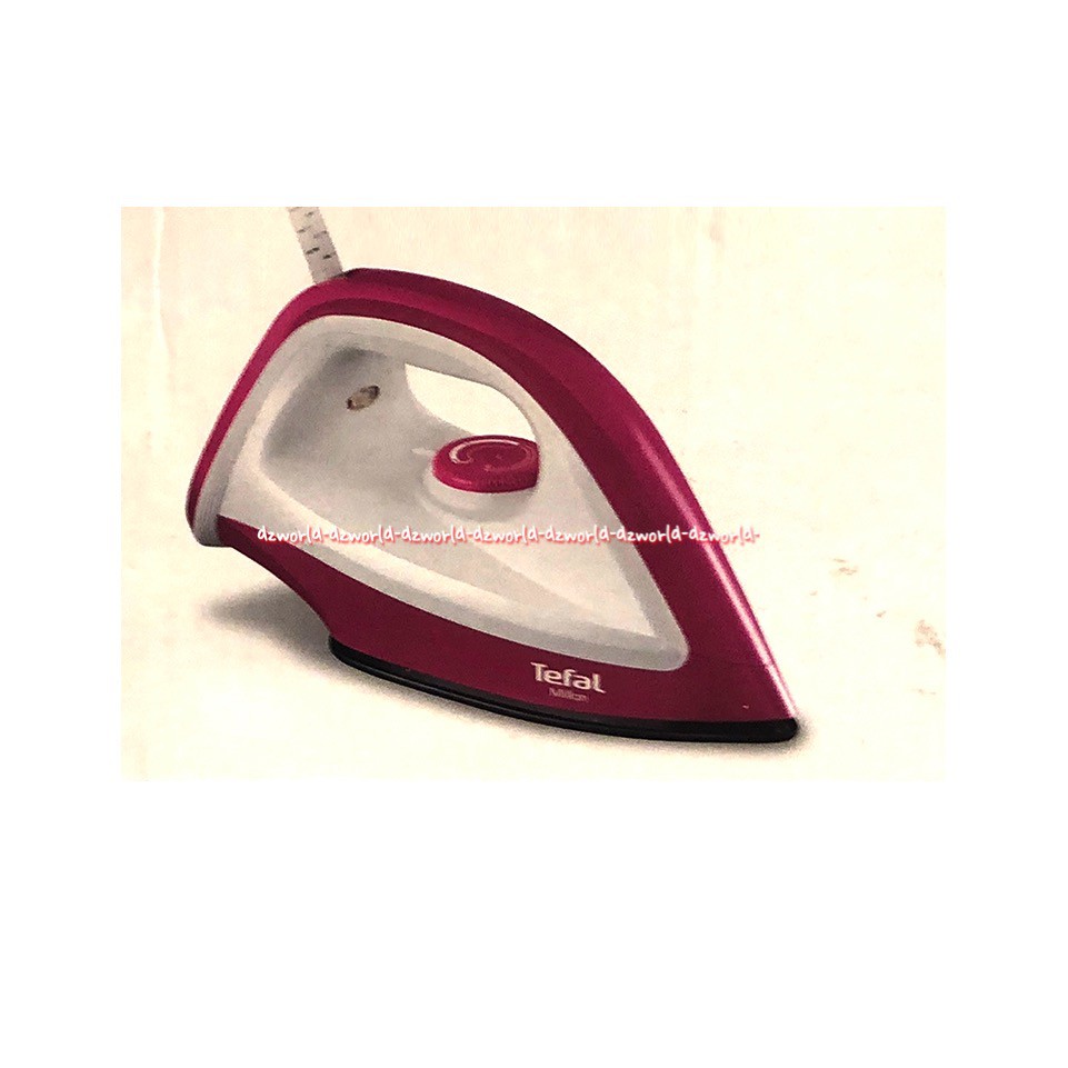 Tefal Million Dry Iron Setrika Listrik Strika Tefal Dengan Daya 350 Watt