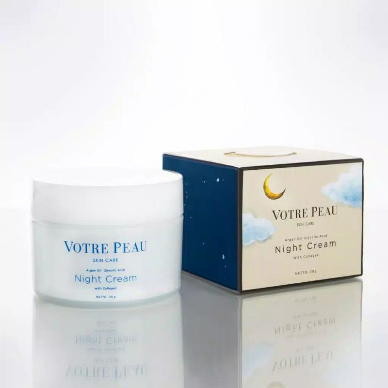 [BPOM] Votre Peau Skin Care Night Cream With Collagen 30 g