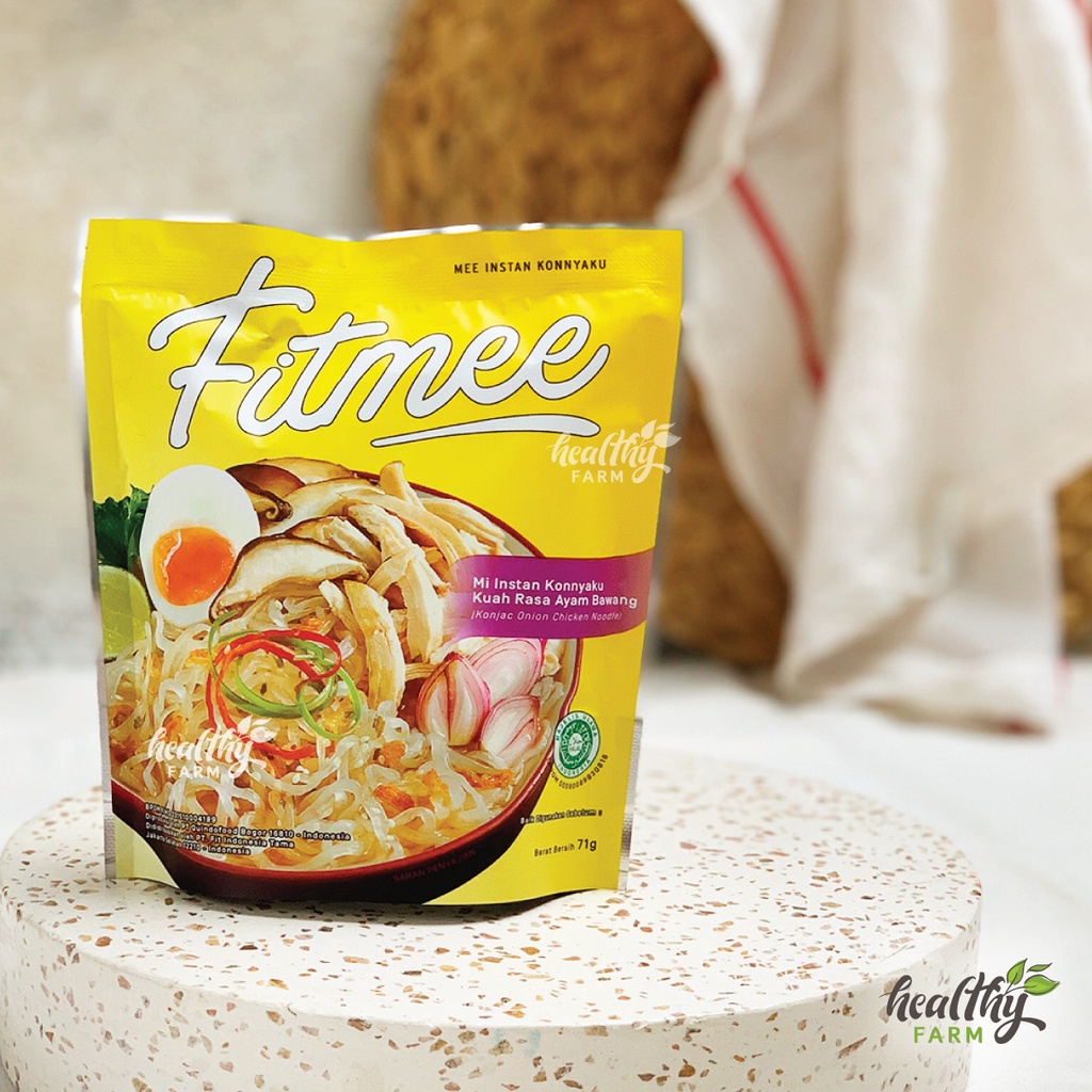 Fitmee Mie Shirataki Konyaku / Mie Diet Keto / Mie Rendah Kalori