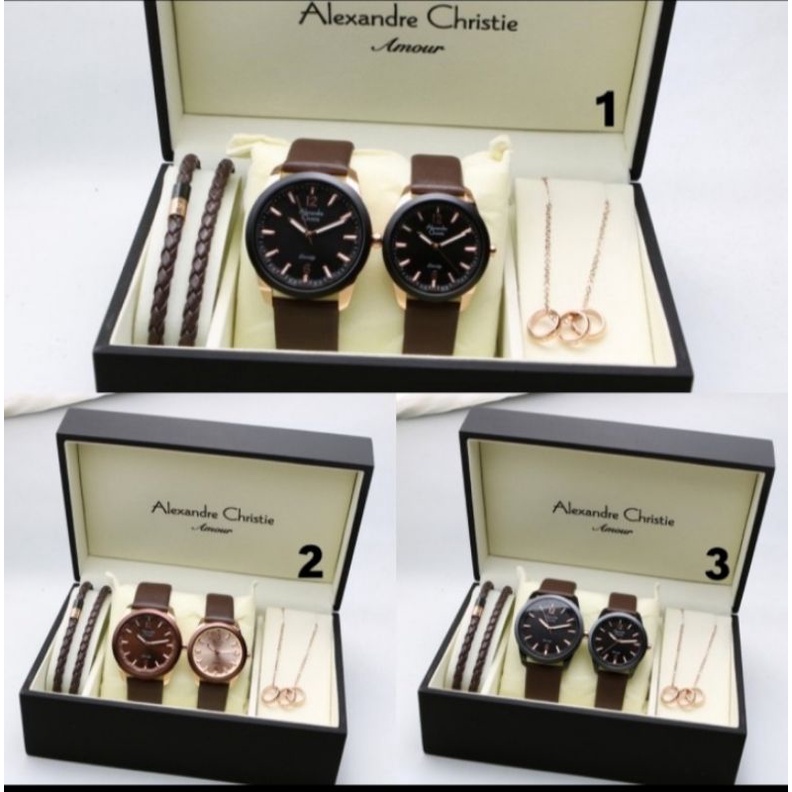Alexandre Christie Couple AC8651 AC 8651 8651 Original dan Bergaransi
