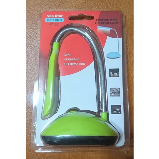 Lampu duduk kecil led terang fleksibel