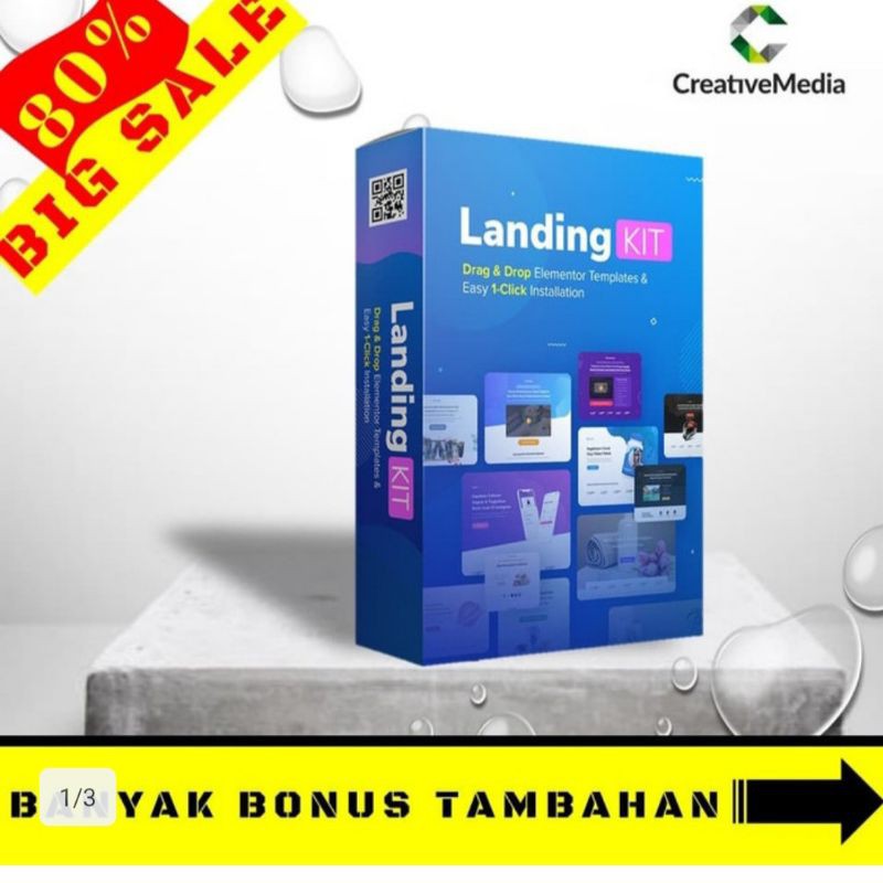 Best Bundle LANDINGKIT free bonus addon elementor & elementor pro