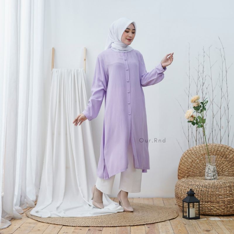 Kinaya Tunik | Tunik Rayon Crinkle