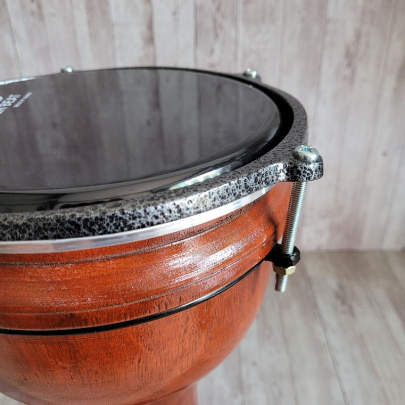 Calti Darbuka Dumbuk Pinggang 8 Inch untuk Marawis Qasidah Hadroh Sholawat Bergaransi