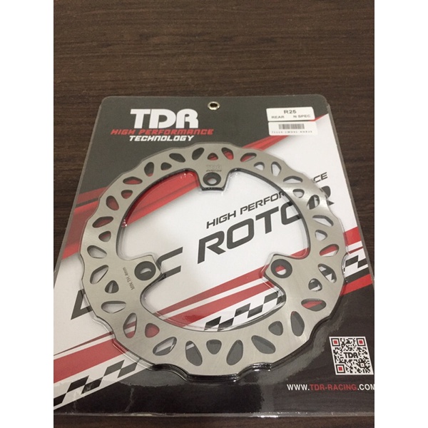 Cakram Disc Piringan Belakang R25 MT25 TDR Original