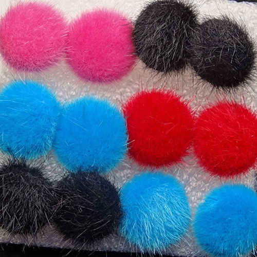 Hu Hu Hu Hu Hu Alat Bantu Pasang Kacamata♡ 6 Pasang / Set Anting Tusuk Bentuk Bulat / Kotak / Bintang / Hati Bahan Plastik Untuk Wanita