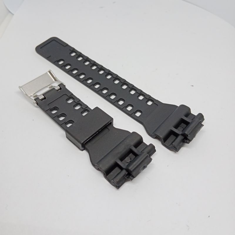 Strap tali jam tangan ORIGINAL casio g shock GA-100 GA-120 GA-110 tali g shock murah, bs buat DG 2032 Digitec 2020