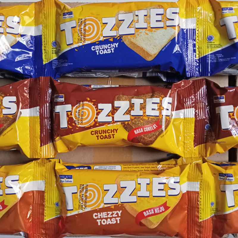 Sari Roti Tozzies Bagelan Roti Kering 25 gr