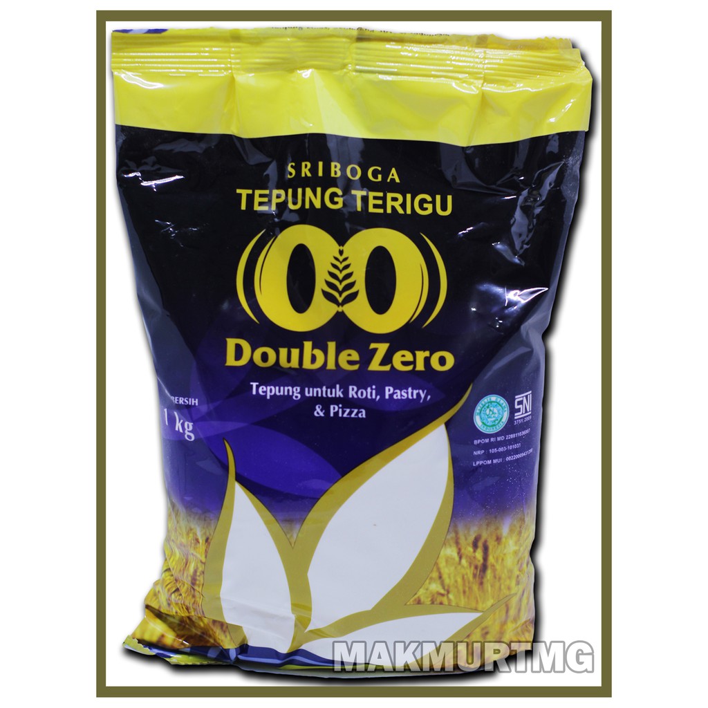 

SRIBOGA DOUBLE ZERO TEPUNG TERIGU UNTUK ROTI 1kg